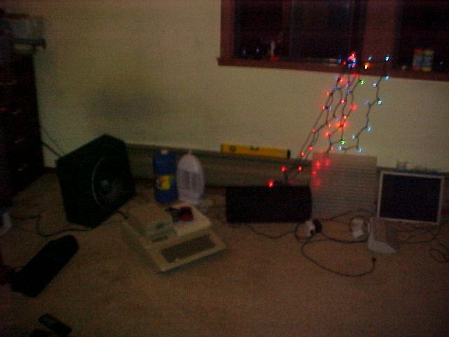 Apple II controlling Christmas lights